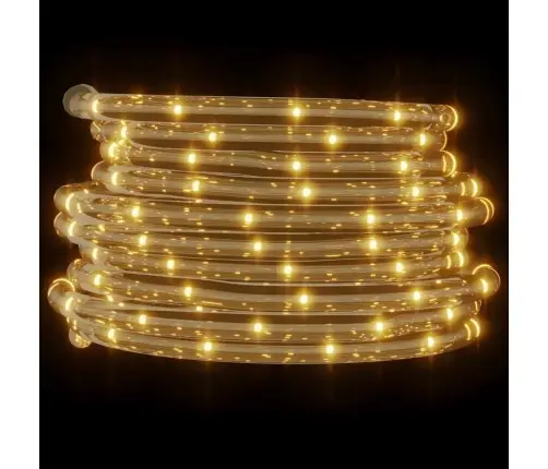 Lampiņu Virtene Ar 1200 Led, Silti Balta, 50 M, Pvc Vidaxl
