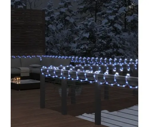 Lampiņu Virtene Ar 1200 Led, Vēsi Balta, 50 M, Pvc Vidaxl Lampiņu Virtene Ar 1200 Led, Vēsi Balta, 50 M, Pvc Vidaxl