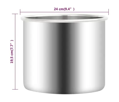 Vakuuma Kamera Ar Vienpakāpes Sūkni, 7,4 L Vidaxl