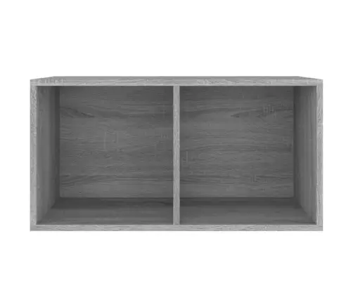 Vinila Plašu Uzglabāšanas Kaste, 71X34X36 Cm, Inženierijas Koks Vidaxl