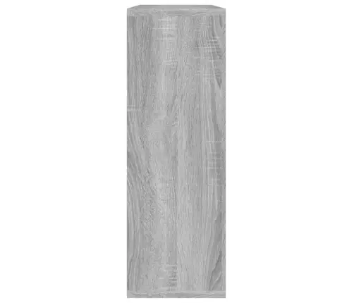 Sienas Plaukts, Pelēka Ozola, 104X20X58,5 Cm, Inženierijas Koks Vidaxl