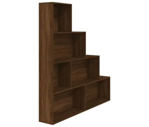 Raamatukapp, Pruun Tamm, 155X24X160 Cm