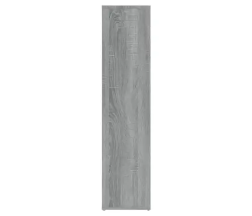 Grāmatu Plaukts, Pelēka Ozolkoka Krāsa, 50X25X106 Cm Vidaxl