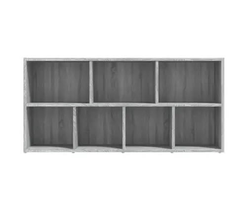 Grāmatu Plaukts, Pelēka Ozolkoka Krāsa, 50X25X106 Cm Vidaxl