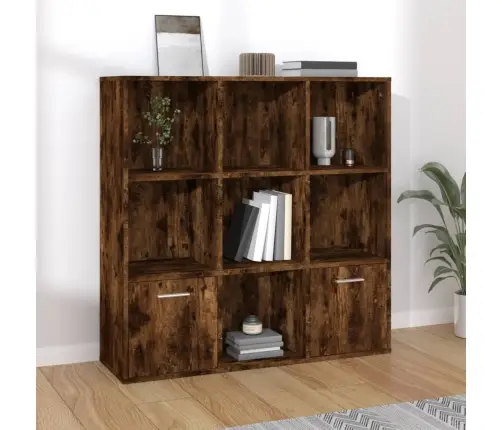 Grāmatu Plaukts, Ozolkoka Krāsa, 98X30X98 Cm Vidaxl