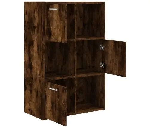 Hoiukapp, Suitsutatud Tamm, 60 X 29,5 X 90 cm Tehispuit