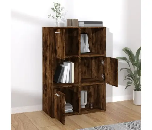 Hoiukapp, Suitsutatud Tamm, 60 X 29,5 X 90 cm Tehispuit