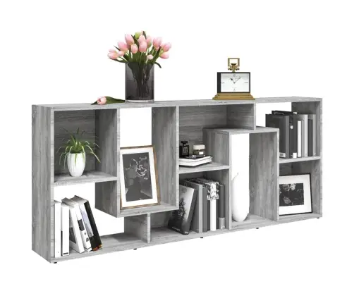 Raamatukapp, Hall Sonoma Tamm, 67 X 24 X 161 cm Tehispuit