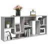 Raamatukapp, Hall Sonoma Tamm, 67 X 24 X 161 cm Tehispuit
