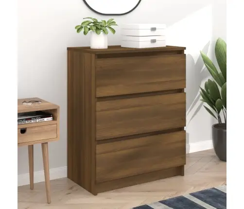 Puhvetkapp, Pruun Tamm, 60 X 35 X 76 cm Tehispuit