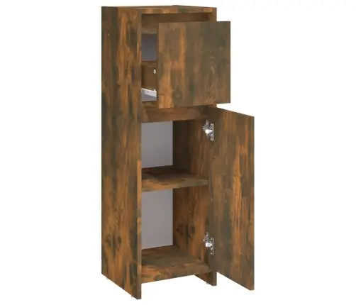 Vannasistabas Skapītis, Ozola, 30X30X95 Cm, Inženierijas Koks Vidaxl