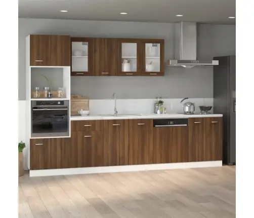 Alumine Kapp "Lyon", Pruun Tamm 60X46X81,5 cm Töödeldud Puit