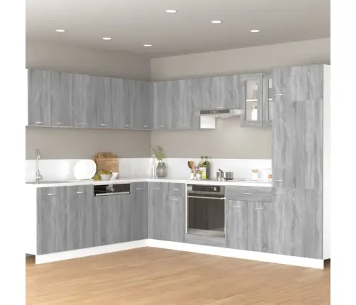 Pakabinama Spintelė,  “Lyon",  Pilka Ąžuolo,  60X31X40cm  Mediena