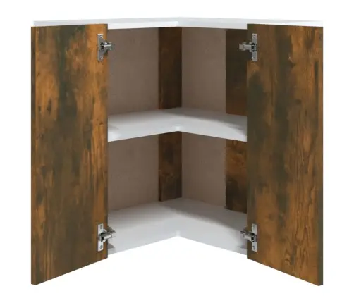 Pakabinama Kampinė Spintelė,  “Lyon",  Ąžuolo,  57X57X60Cm