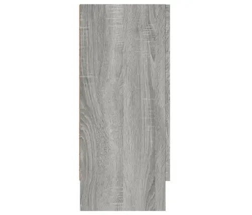 Šoninė Spintelė, Pilka Ąžuolo, 120X30,5X70cm Apdirbta Mediena