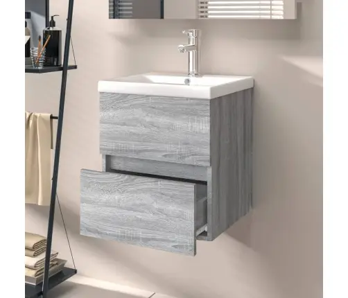 Valamukapp, Hall Sonoma Tamm, 41 X 38,5 X 45 cm Tehispuit