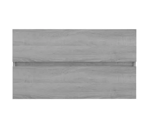 Izlietnes Skapis, Pelēka Ozola, 80X38,5X45Cm, Inženierijas Koks Vidaxl