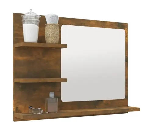 Vannasistabas Spogulis, Ozola, 60X10,5X45 Cm, Inženierijas Koks Vidaxl