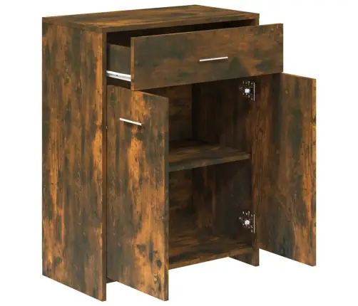 Vannasistabas Skapītis, Ozola, 60X33X80 Cm, Inženierijas Koks Vidaxl