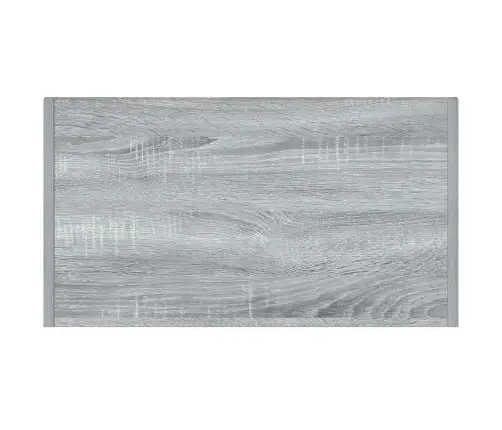 Vannasistabas Skapītis, Pelēks, 60X33X80 Cm, Inženierijas Koks Vidaxl