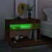 Tv Skapītis Ar Led Apgaismojumu, Ozolkoka Krāsa, 60X35X40 Cm Vidaxl