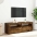 Tv Skapītis Ar Led Lampiņām, Ozolkoka Krāsa, 120X35X40 Cm Vidaxl