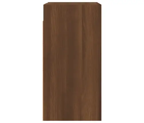 Tv Skapīši, 2 Gab., Brūna Ozola 30,5X30X60 Cm Inženierijas Koks Vidaxl