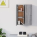 Tv Skapīši 2 Gab., Pelēka Ozola 30,5X30X90 Cm Inženierijas Koks Vidaxl