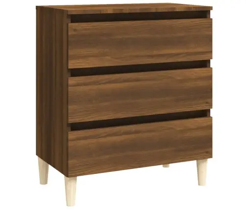 Kumode, Brūna Ozola, 60X35X69 Cm, Inženierijas Koks Vidaxl