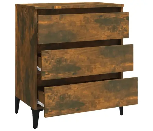 Puhvetkapp, Suitsutatud Tamm, 60X35X69 cm Tehispuit Puhvetkapp, Suitsutatud Tamm, 60X35X69 cm Tehispuit