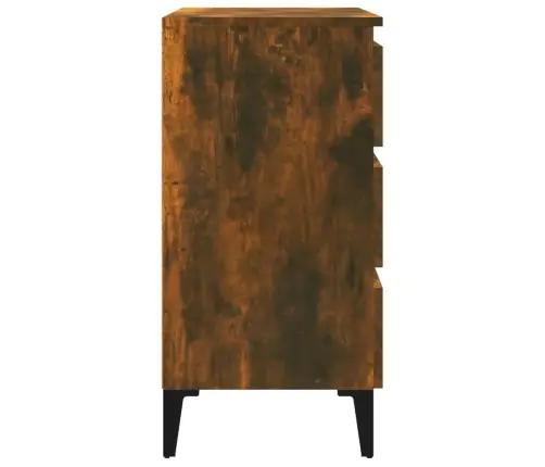 Puhvetkapp, Suitsutatud Tamm, 60X35X69 cm Tehispuit Puhvetkapp, Suitsutatud Tamm, 60X35X69 cm Tehispuit