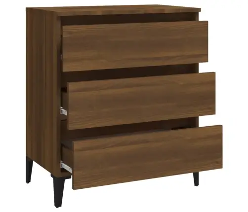 Puhvetkapp, Pruun Tamm, 60X35X69 cm Tehispuit