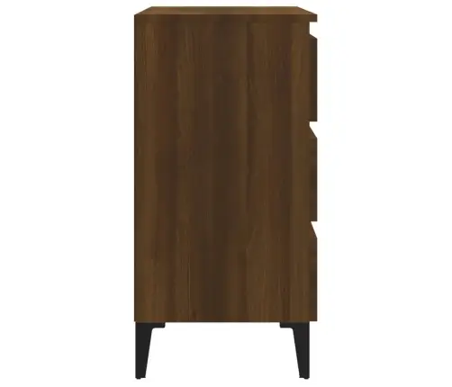 Puhvetkapp, Pruun Tamm, 60X35X69 cm Tehispuit