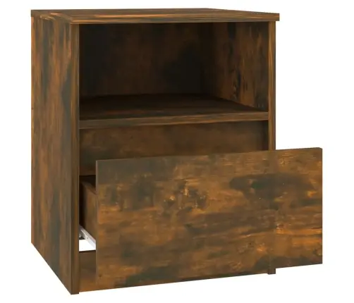 Öökapp, Suitsutatud Tamm, 40 X 40 X 50 cm Tehispuit Öökapp, Suitsutatud Tamm, 40 X 40 X 50 cm Tehispuit