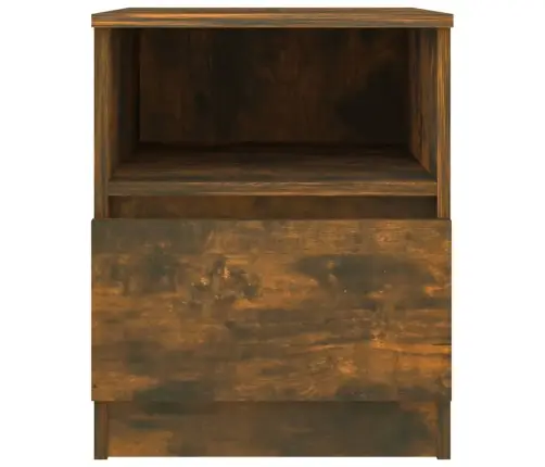 Naktsskapīši, 2 Gab., Ozolkoka, 40X40X50 Cm, Inženierijas Koks Vidaxl