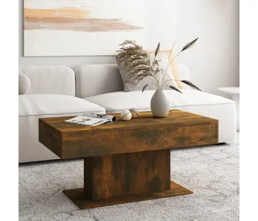 Kafijas Galdiņš, Ozolkoka, 96X50X45 Cm, Inženierijas Koks Vidaxl