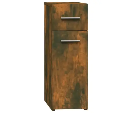 Atvilktņu Skapītis, Ozolkoka, 20X45,5X60 Cm, Inženierijas Koks Vidaxl