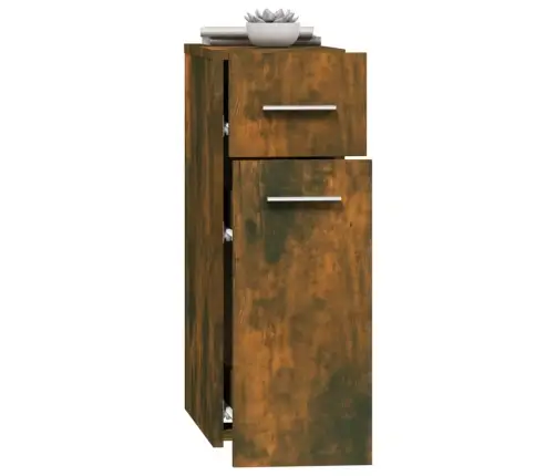 Atvilktņu Skapītis, Ozolkoka, 20X45,5X60 Cm, Inženierijas Koks Vidaxl