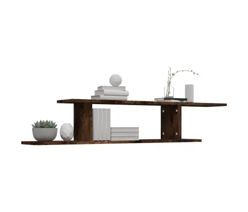 Sienas Tv Plaukts, Ozola Krāsa, 125X18X23 Cm, Inženierijas Koks Vidaxl