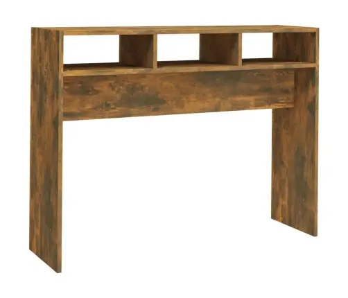 Konsoles Galds, Ozolkoka Krāsa, 105X30X80 Cm, Inženierijas Koks Vidaxl