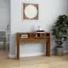 Konsoles Galds, Ozolkoka Krāsa, 105X30X80 Cm, Inženierijas Koks Vidaxl