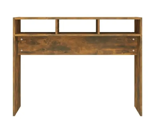 Konsoles Galds, Ozolkoka Krāsa, 105X30X80 Cm, Inženierijas Koks Vidaxl