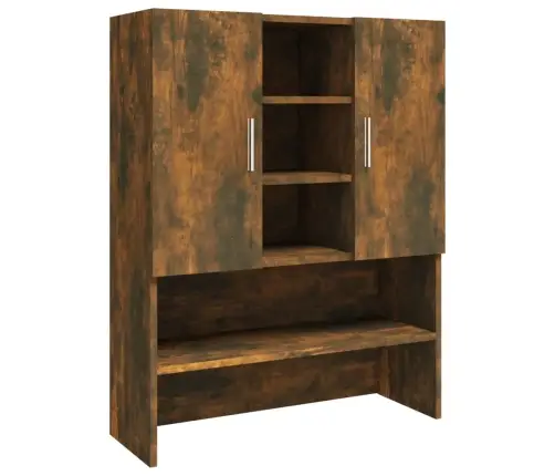 Skalbimo Mašinos Spintelė, Dūminio Ąžuolo, 70,5X25,5X90Cm