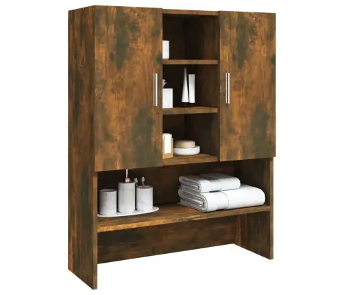 Skalbimo Mašinos Spintelė, Dūminio Ąžuolo, 70,5X25,5X90Cm