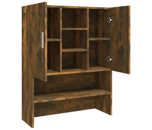 Skalbimo Mašinos Spintelė, Dūminio Ąžuolo, 70,5X25,5X90Cm