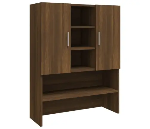 Skalbimo Mašinos Spintelė, Ruda Ąžuolo, 70,5X25,5X90Cm