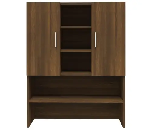 Skalbimo Mašinos Spintelė, Ruda Ąžuolo, 70,5X25,5X90Cm