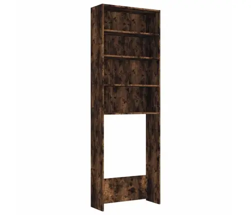 Veļasmašīnas Plaukts, Ozolkoka Krāsa, 64X24X190 Cm Vidaxl