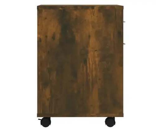 Skapītis Uz Riteņiem, Ozolkoka, 45X38X54 Cm, Inženierijas Koks Vidaxl