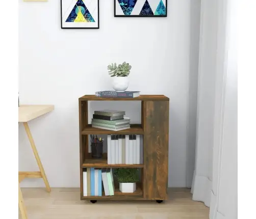 Ratastel Kapp, Suitsutatud Tamm, 60 X 35 X 75 cm Tehispuit